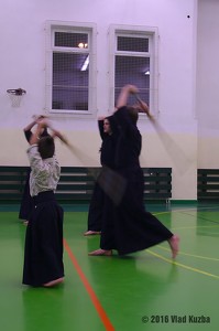 Kendo - trénink s rodiči