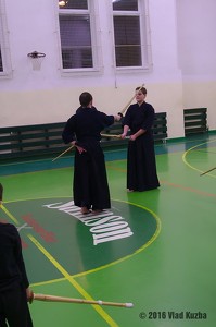 Kendo - trénink s rodiči
